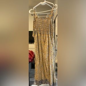 Yellow Long Summer Dress